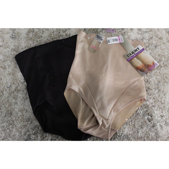 Cupid Intimates & Sleepwear 2 Pair Of Brand New Womans Cupid Back Magic Hiwaist Shapewear